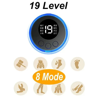 Electric Foot Massage Mat Relaxes Foot Acupoint Massage Mat Improves Blood Circulation 8 Modes 19 Level Relaxation USB Charging