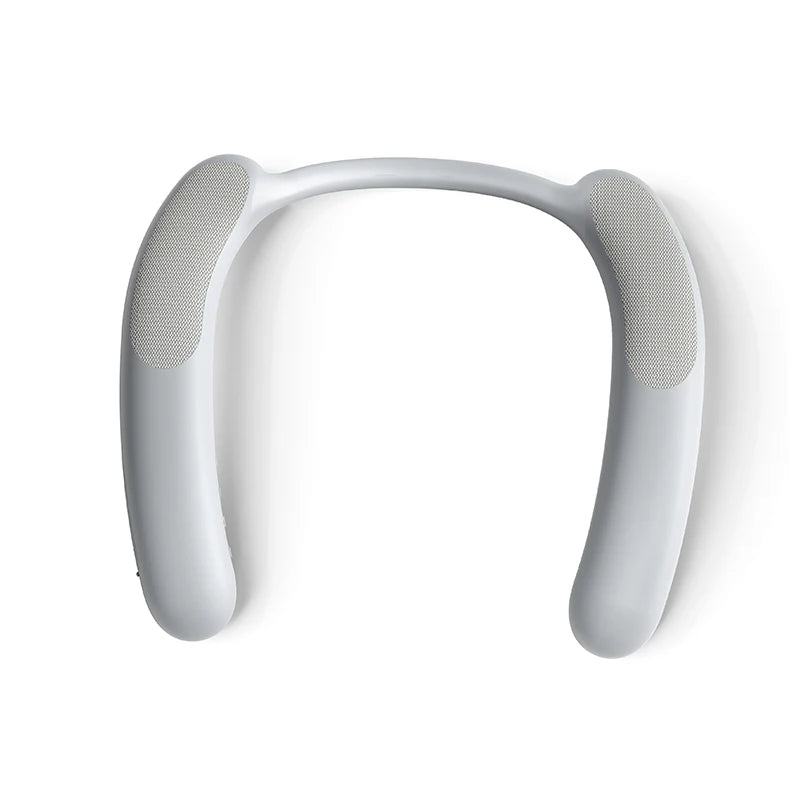 EBS-910 Portable Wireless Bluetooth Speake Neck Wearable TF Card Stereo Music Player Microphone Bass AAC Speaker